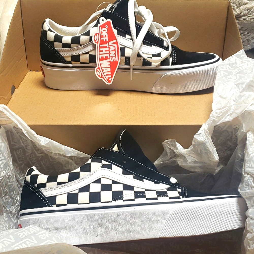 Brand New High Platform Vans
